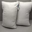 CozyLux Pillows Queen Size Set of 2, Soft and Supportive 3D Down Alternative Bed Pillow for Sleeping 2 Pack White, Luxury Hotel Quality Gusseted Bedding Pillow for Back, Stomach or Side Sleepers 18x28