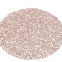 Round Pink Placemats,  3Pcs