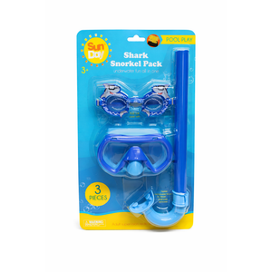 Pack Of 3, Shark SNORKEL PACK (3 Pieces)