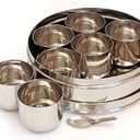 Stainless Steel Masala Box, Spice Box, Masala Dabba, Spice Container, Indian Spice Box, Kitchen Spice Box, Spice Box for Chefs