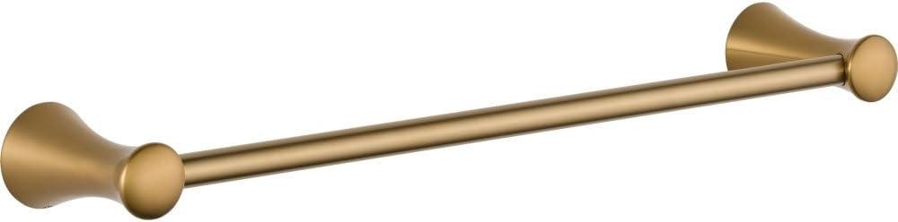 Delta Towel Rack | 18 Inch Champagne Bronze Towel Bar for Bathroom, Kitchen | Lahara Accessories