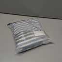 RoseSeek Girl's Striped Straight Leg Pants Elastic Waist High Rise Casual Long Trousers Blue, 11Y