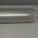 Azadx Clear Office Chair Mat for Low, Standard and No Pile Carpeted Floors, Plastic Computer Desk Chair Mat on Carpet for Easy Rolling, Durable Carpet Protector Mat (36 x 48'' Rectangle)