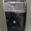 EUHOMY Smart Nugget Ice Maker Countertop, Pebble Ice Maker Machine with APP Control, 40lbs/24H, Ready in 7 Mins, Self-Cleaning, Portable Sonic Ice Makers with Hanging Ice Scoop for Home/Kitchen/Office (Black)