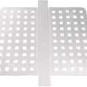 SKEMIX New Clear Kitchen Dish Safe Durable Grips Double Sink Saddle Divider Protector Mat