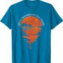 Hello Darkness My Old Friend Hippie T-Shirt, S