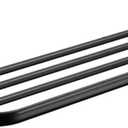 30 Inch Towel Rack with Towel Bar Holder, 2-Tier Stainless Steel Towel Shelf for Bathroom & Lavatory Wall Mounted (Black)