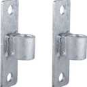 Gate Hinge Wall Mount Gate Hinge for 5/8'' Pin Chain Link Fence Post Hinge (2 Pcs)