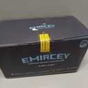 Emircey Clinical-Level Relief Cervical Neck Pillow for Sleeping, Orthopedic Contour Memory Foam Pillow for Side Sleepers, Cooling Reading Pillow for Neck Relief, Ergonomic for Back Stomach Sleepers (Snow White)