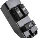 Driver Side Master Power Window Switch Compatible with 1999 2000 2001 2002 Chevy Silverado GMC Sierra 1500 2500 2500HD 3500 Pickup Truck Replace # 15047637