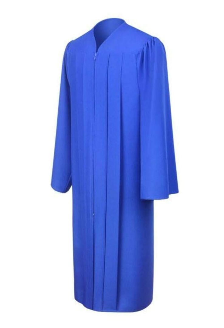CLERKMANS Unisex Adult Matte Graduation Gown, Choir Robe 42