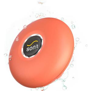 SONR Music Waterproof MP3 Player for Swimming, Bone Conduction Underwater Headphones for Pool, Open Water & Triathlon Training, Wireless, Clear Sound, Open-Ear Player with Bluetooth (Pink)