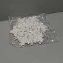 8Pcs Large White Snowflake Ornaments, 12''Big Plastic Christmas Ornaments, Hanging Snowflake Decorations for Christmas Tree Decorations Winter Decoration Indoor Outdoor Holiday Decor Craft Snowflakes