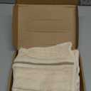 4-Piece Large Durable Organic Cotton Mesh Laundry Bags with Sturdy Zippers and Breathable Mesh are Delicate Laundry Bags for Underwear, Clothes, Pants and Socks