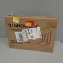 WLIVE C Shaped End Table, Small Side Tables for Sofa and Bed, Couch Table That Slides Under for Living Room, Bedroom, Home Office, Small Spaces (Brown)