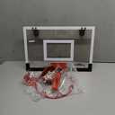 Over The Door Pro Mini Basketball Hoop for Kids Adults Teens,for Door and Wall with Complete Basketball Accessories (18x12 inches)