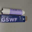 General Electric GE GSWF Refrigerator Water Filter | Certified to Reduce Lead, Sulfur, and 50+ Other Impurities | Replace Every 6 Months for Best Results | Pack of 1