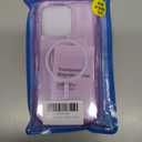 for iPhone 16 Pro Case, Fits Magsafe,Heavy Duty Shockproof Protection Phone Cases with Screen Protector*1, Magnetic Transparent Protective Cover for iPhone 16 Pro 6.3 '', Clear