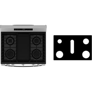 Custom Fit Reusable Burner Liner for Frigidaire Gas Range Stove Protect Your Stovetop with this Splatter Guard Cover - GGF600AVSS