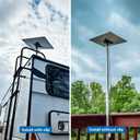 Starlink Gen 3 Mount Kit, Rustproof Stainless Steel Compatible with STARLINK Standard Dish for RV and Pole Mount, Adjustable Horizontal and Vertical Installation