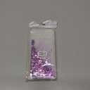 for Google Pixel 9/9 Pro Case Glitter, Bling Sparkly Liquid Sand Shockproof Bumper Clear Shiny Dynamic with Air Cushions Cover for Women and Girls, Purple