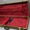 Electric Guitar Hardshell Case Leather Case Bag With Internal Guitar Bag Soft Layer With Locking Latch Waterproof (Yellow)