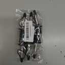 Pafusen 6 Pack Liquor Bottle Pourers, Liquor Pour Spout for Liquor Bottles, Stainless Steel Olive oil Dispenser Spout, Alcohol Pourer Spouts Dust Caps Covers Fixed, Sliver (Silver)