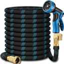 150 ft Flexible Garden Hose - 2026 Upgraded Heavy Duty Water Hoses with 3/4''Solid Fittings,Lightweight,No Kink & Tangle,Puncture Proof Garden Hoses pipe for Yard, Outdoors, Rv