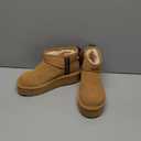 BEARPAW Retro Shorty Boots for Women | Comfortable Warm Wool Lining | Women's Winter Boots |Beige, Size 7