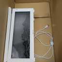 Fireplace Essential Oil Diffuser Humidifier - Ultrasonic Aroma Diffuser with 7-Color Flame Effect, Remote Control & Auto-Off Timer for Bedroom, Home Office,Yoga(White)