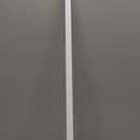 Towel Bar Replacement Rod 24 Inches Adjustable Spring End Wall Mount Replacement Towel Bar for Ceramic Holder Bathroom Kitchen Towels Bars Storage (White Towel Holder)