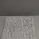 GARLVCAL Grey Chunky Knit Throw Pillow Covers 1PC 18"18" Square Luxury Style Crochet Pillow Case Fur Pillowcases Decorative Pillow Shell for Sofa Bedroom Cushion