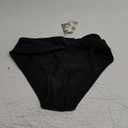 SHEKINI Women's Bikini Bottom Twist Front Cheeky Swimsuit Ruched Bathing Suit Bottoms XXS 