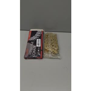 KAMIER 428 Drive Chain 102 Links Gold with Chain Breaker for 50cc 70cc 90cc 110cc 125cc CT90 CT110 TaoTao Coolster Vitacci Apollo Trailmaster Pit Dirt Bike 4 Wheeler ATV Quad Go Kart Heavy Duty Parts