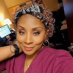 Ginger Pixie Cut Wig Human Hair, Small Lace Front Wet and Wavy Wig - 6" Short Curly Human Hair Wigs for Black Women