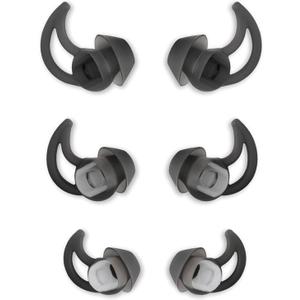 Silicone Replacement Earbud Tips Earbud Covers Compatible with Bose QC20 QC20i SoundSport SIE2i IE2 IE3 Headphone Earbud Rubber Tips Ear Tips 3 Pairs S M L