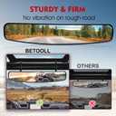 BETOOLL 16.5" Wide Rear View Race Mirror Convex Mirror with 1.75"-2 Clamp for UTV Compatible with Yamaha,Polaris,Kawasaki MULE