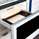Profile 24 in. 1.2 cu. ft. Microwave Drawer Oven in Stainless Steel with Sensor Cook and Sensor Reheat (15.9375 H x 23.875 W. x 23.3125 D)