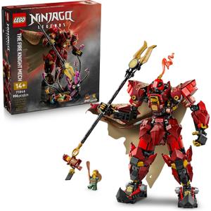 LEGO NINJAGO The Fire Knight Mech Building Set - Model Kit with Kai Minifigure from Legends Monstrosity - Teen Room Decor - Gift for Teenage Boys and Girls, Ages 14+ - 71846