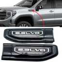 2 Pack 5.3L V8 Vent Emblems Driver Passenger Badge Nameplate Kit Compatible with 2019-2025 GMC Sierra GM 86532087 84926563 (Black Chrome)