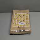 ZENFUN 100 Pack Paper Bread Bags with Stickers, 12.6 x 8.3 x 4 Inch Sourdough Bags with Clear Window, Large Kraft Bakery Bag for Storing Loaves&Snacks, Cookies, Donuts, Food Packaging