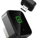 Wireless Carplay Adapter for iPhone, Wired to Wireless Car Play Adapter Bluetooth Auto Connect, Zero Latency, Car Accessories for Apple Carplay, Compatible with Vehicles 2016+& iPhone(Deep Grey)