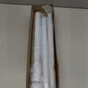 Flag Pole Holder for Outside House - 6ft Heavy Duty Metal House Flag Pole Kit, Tangle Free Spinning Flagpole for Outdoor Porch Residential Decoration - White