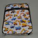 Excavators Trucks Lunch Box - Insulated Lunch Bags for Boys/Girls/Women/Men Detachable Handle Lunchbox Meal Tote Bag