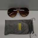mosanana Trendy Oversized Aviator Sunglasses for Women Retro Style MS52478