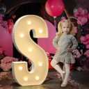 Tongjoy 3FT Marquee Light Up Letters for Baby Shower Party Backdrop Decor, Marquee Letters for Birthday Wedding Engagement Party Decorations