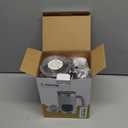 5-in-1 Milk Frother and Steamer - Upgraded Automatic Milk Steamer 11.8oz Hot & Cold Foam Maker and Milk Warmer with LED Display Touch Screen & Two Whisks for Latte,Cappuccinos,Silent Working