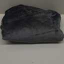 Portable Electric Heated Blanket, USB Heated Blanket Throw, 59in x 31in Flannel Wearable Softnees Heated Shawl with Zipper for Office Home Travel, Washable (Dark Grey(Standard))