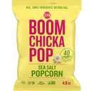 Angie's BOOMCHICKAPOP Sea Salt Popcorn, 4.8 oz. Bag (EXP 07/29/26)