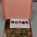 MORICHY Short Wavy 10 Inch Hair Topper for Women, Lightweight & Breathable Wiglet for Thinning Hair with 6.5"x6.5" Base, Instantly Adds Volume and Coverage (Dirty Blonde with Brown root)